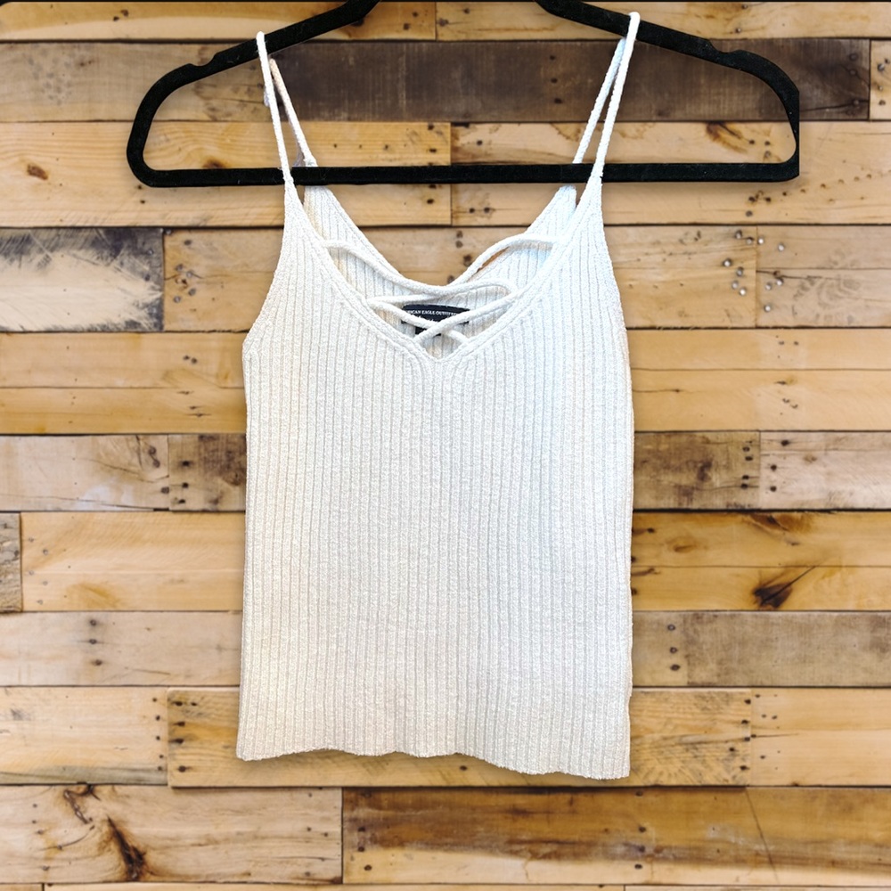 SOLD American Eagle criss cross Crop top
